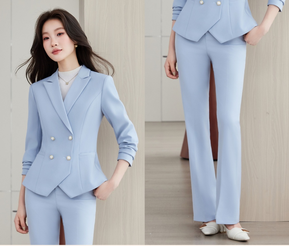 Thin summer coat profession business suit 2pcs set