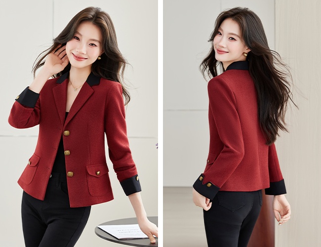 Thin profession business suit summer coat a set for women