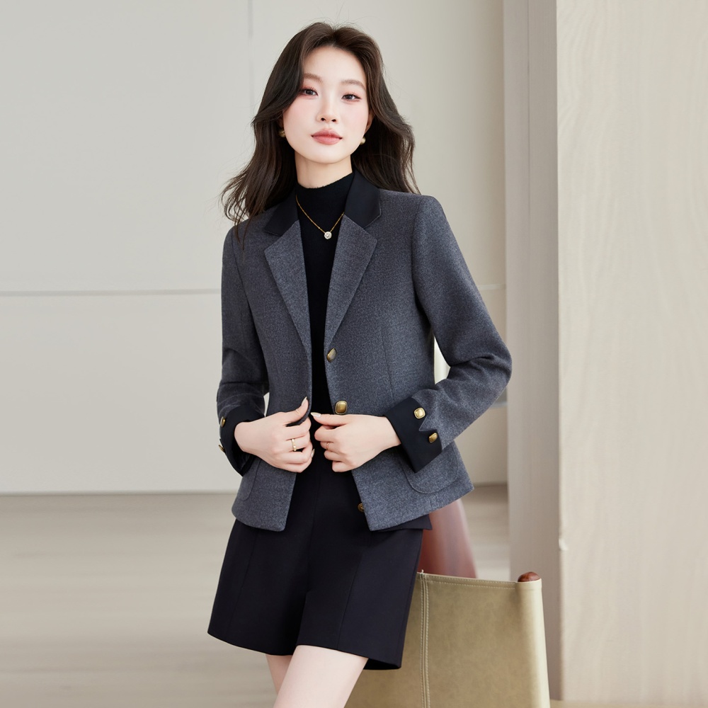 Thin profession business suit summer coat a set for women