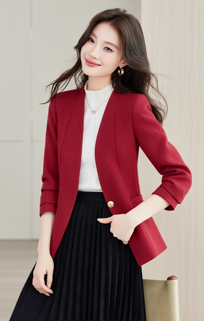 Summer thin coat profession business suit a set