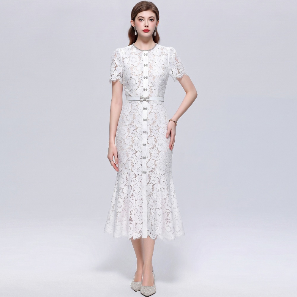 Inside the ride ladies dress with belt long dress