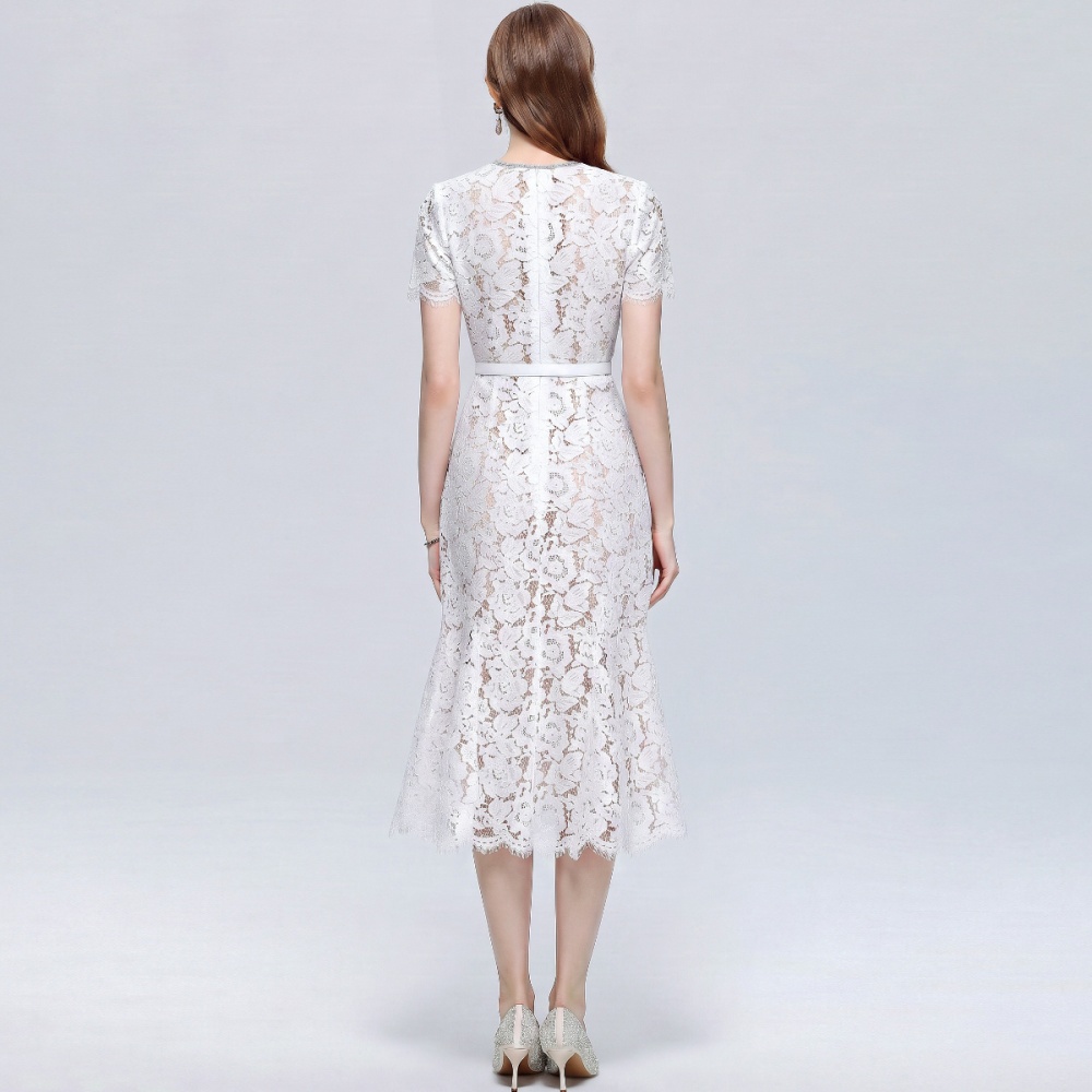Inside the ride ladies dress with belt long dress