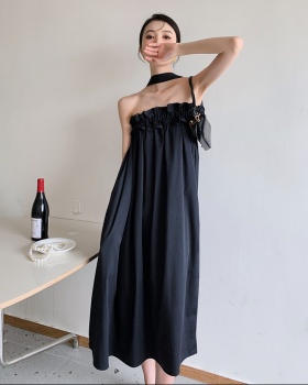 Banquet dress halter long dress for women