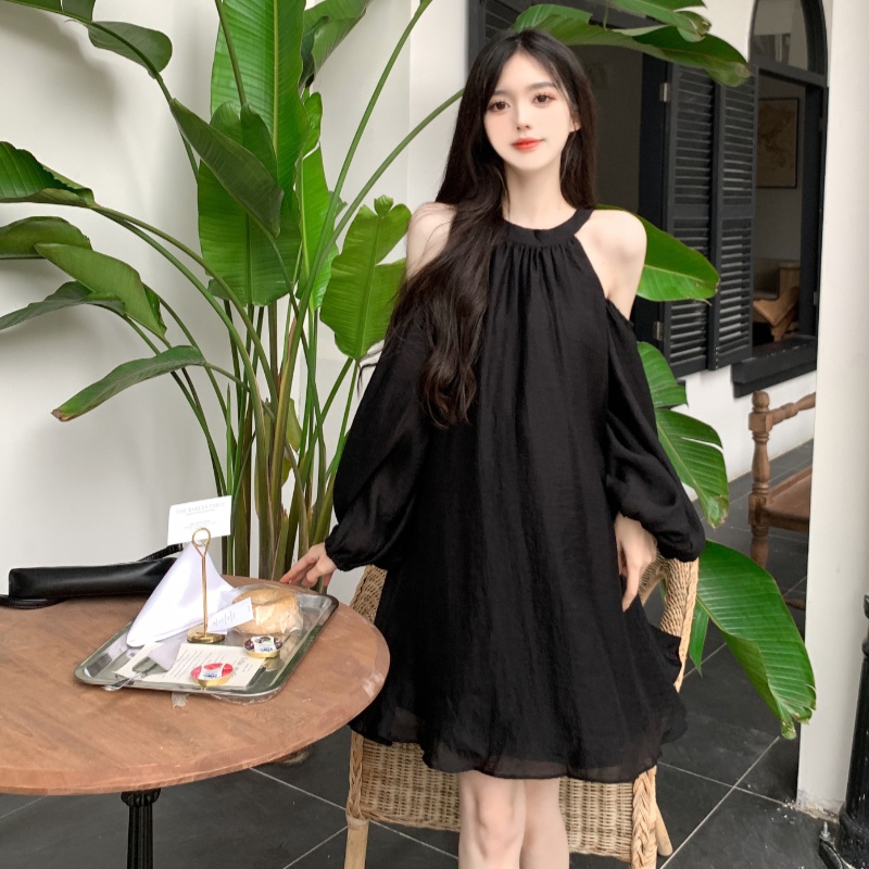 Loose temperament France style dress for women