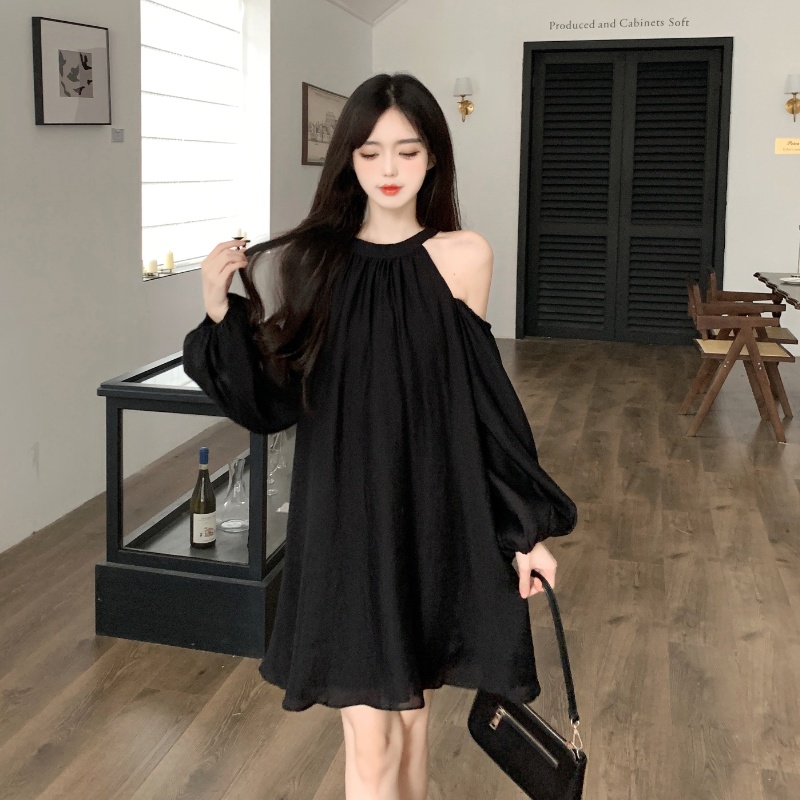 Loose temperament France style dress for women