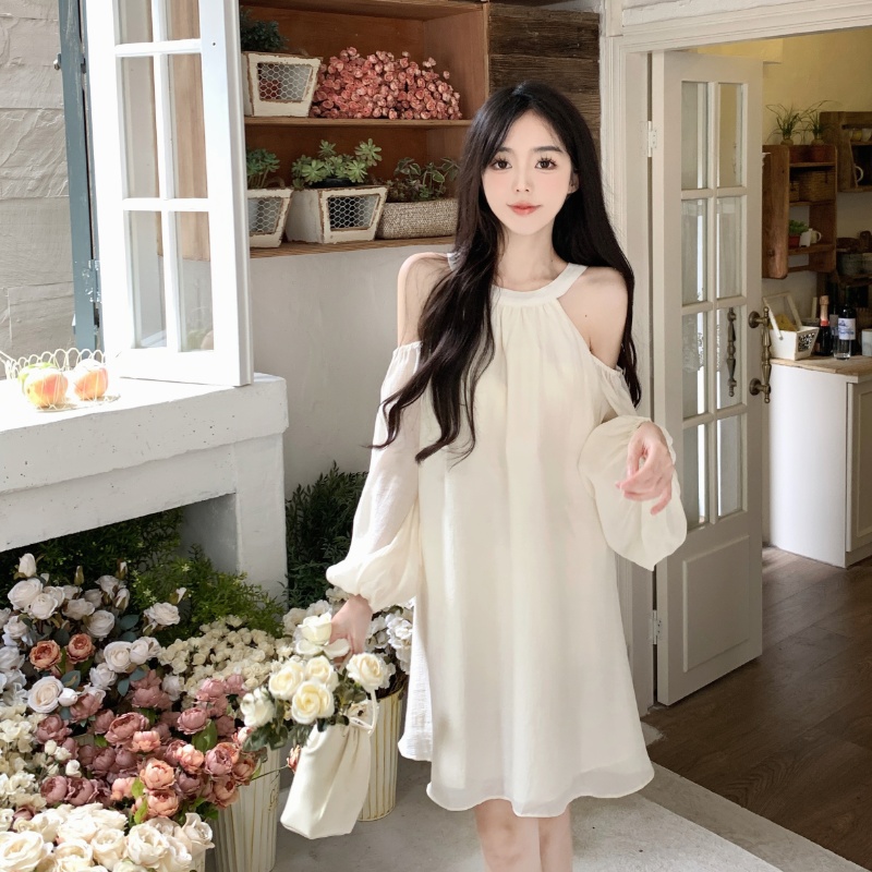 Loose temperament France style dress for women