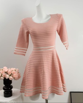 Pink summer thick and disorderly dress