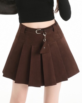Slim A-line short skirt autumn skirt for women