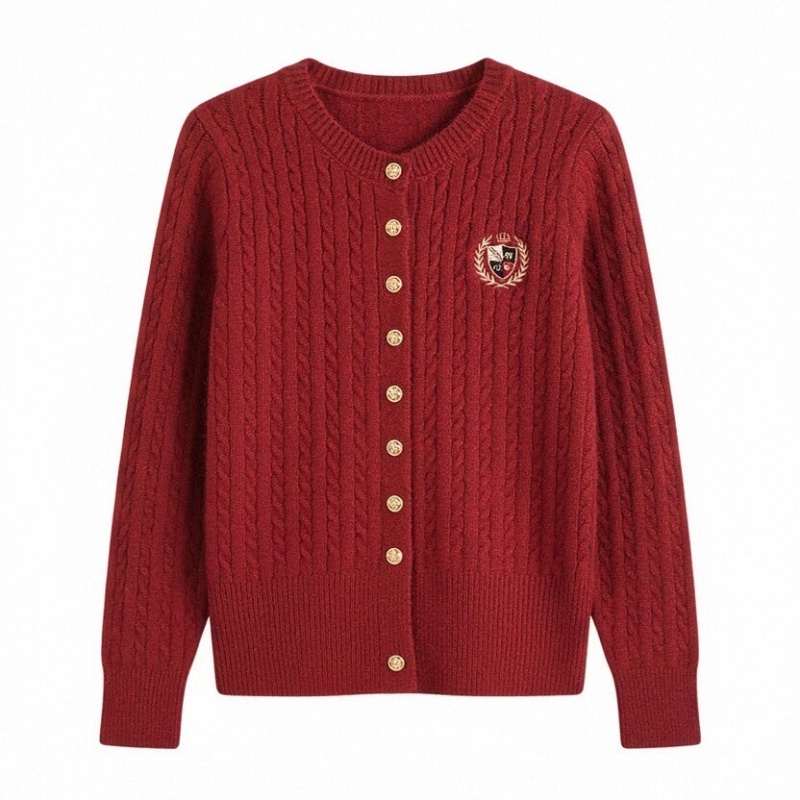 Korean style twist shirts knitted sweater for women