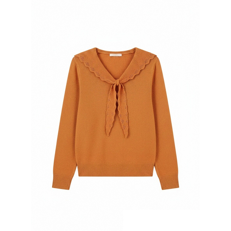 Temperament tops lazy sweater for women