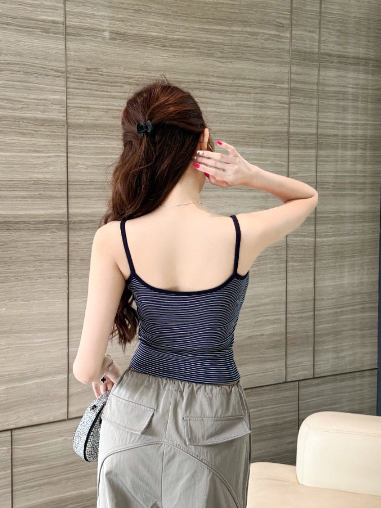 Slim bottoming Bra with chest pad spicegirl small sling