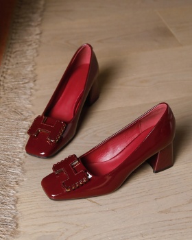 Spring and autumn high-heeled shoes shoes for women