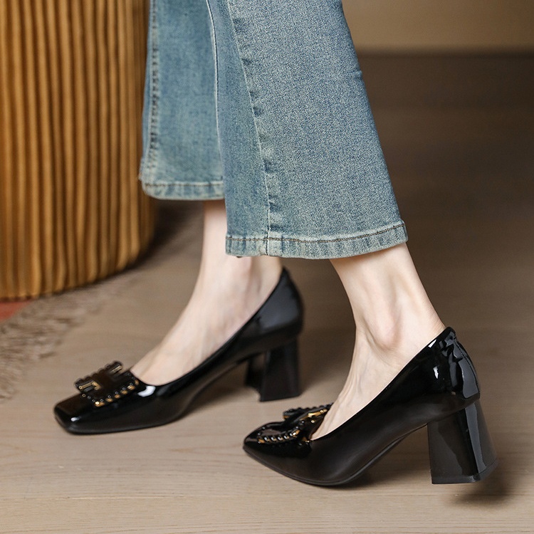 Spring and autumn high-heeled shoes shoes for women