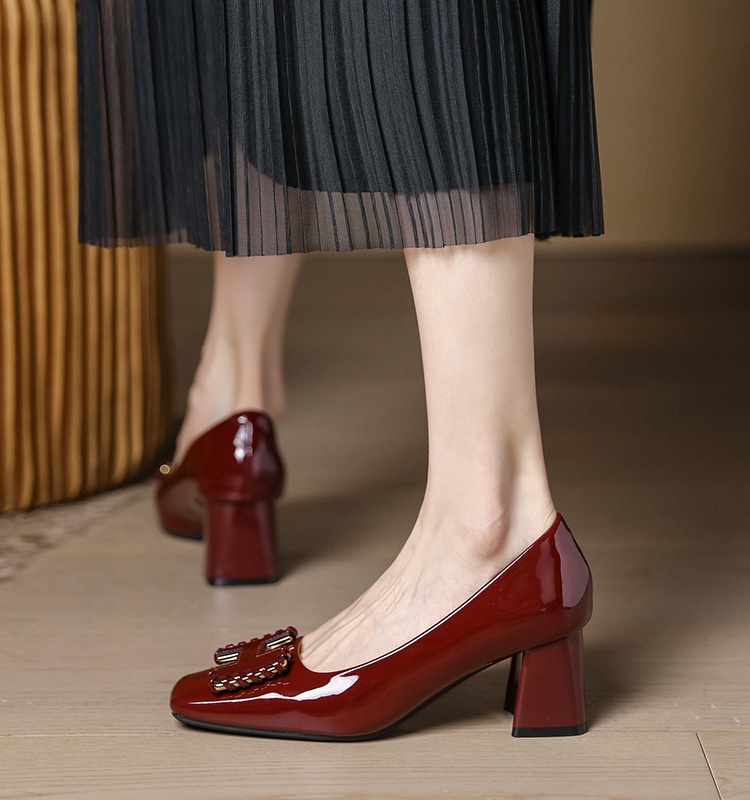 Spring and autumn high-heeled shoes shoes for women