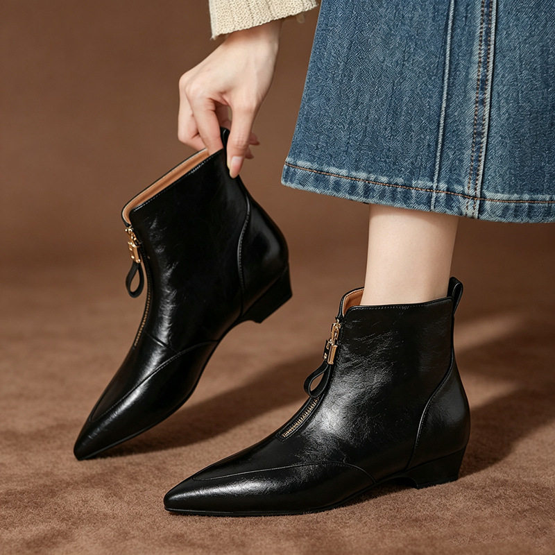 Low martin boots autumn and winter short boots