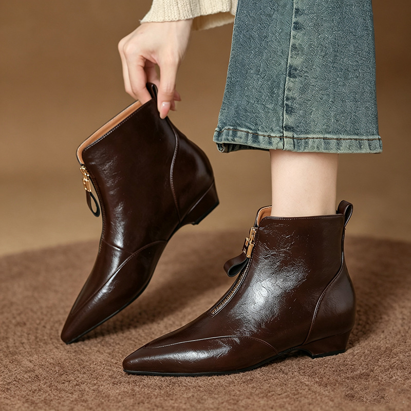 Low martin boots autumn and winter short boots