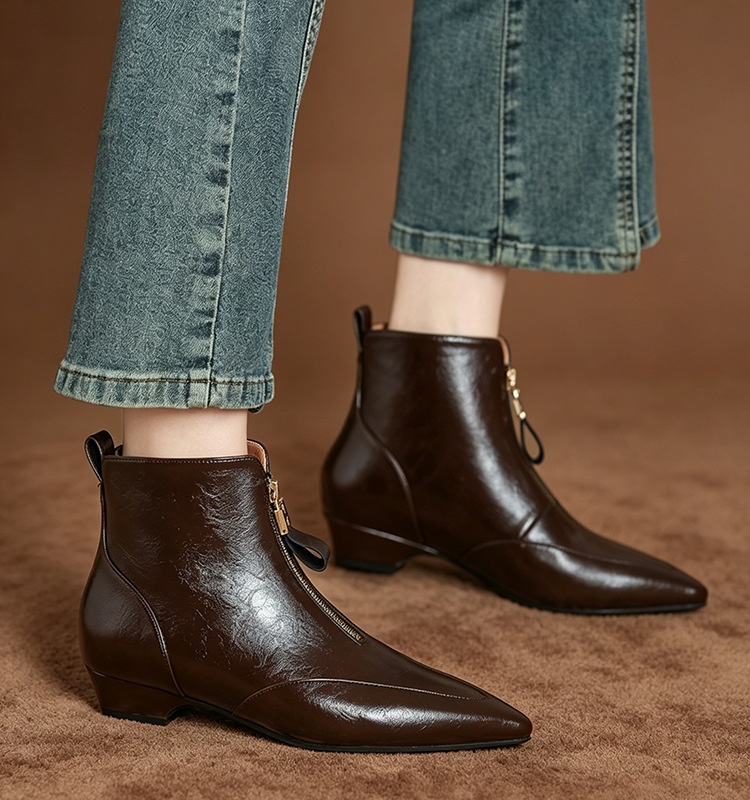 Low martin boots autumn and winter short boots