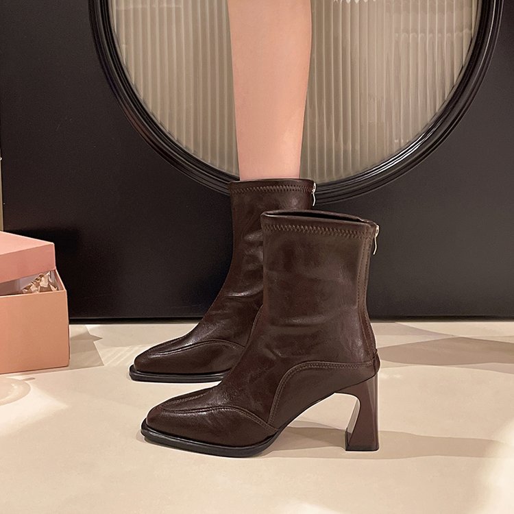 Fashion France style boots lady short boots