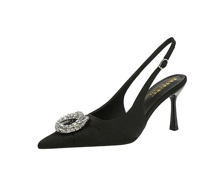 Rhinestone sandals sexy high-heeled shoes for women
