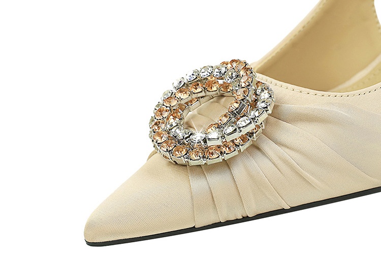 Rhinestone sandals sexy high-heeled shoes for women