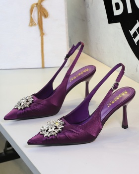Pointed cingulate European style sexy shoes for women