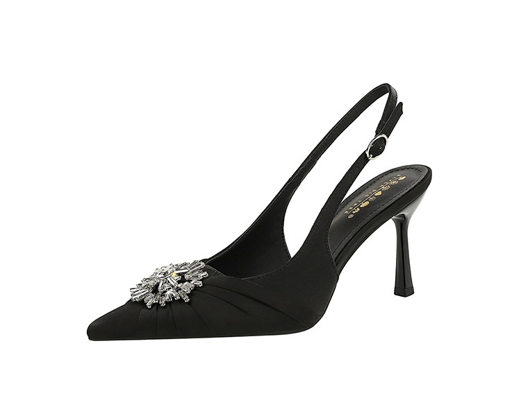 Pointed cingulate European style sexy shoes for women