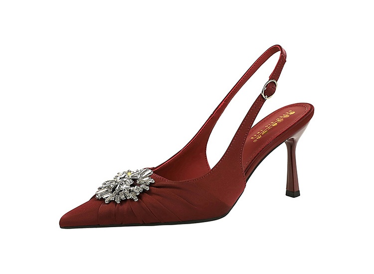 Pointed cingulate European style sexy shoes for women
