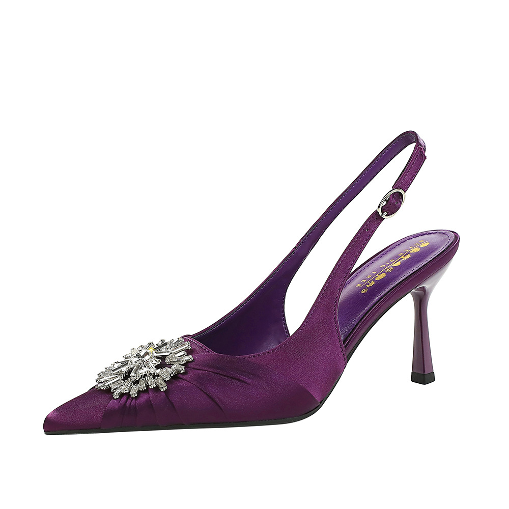 Pointed cingulate European style sexy shoes for women