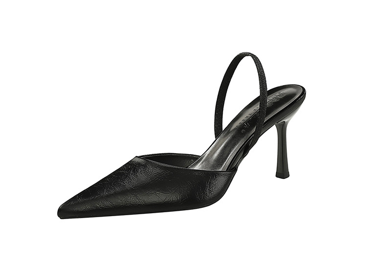 Fashion low sandals simple high-heeled shoes for women