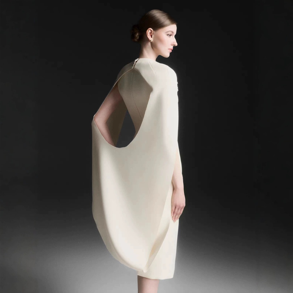 Light luxury temperament long dress beading formal dress