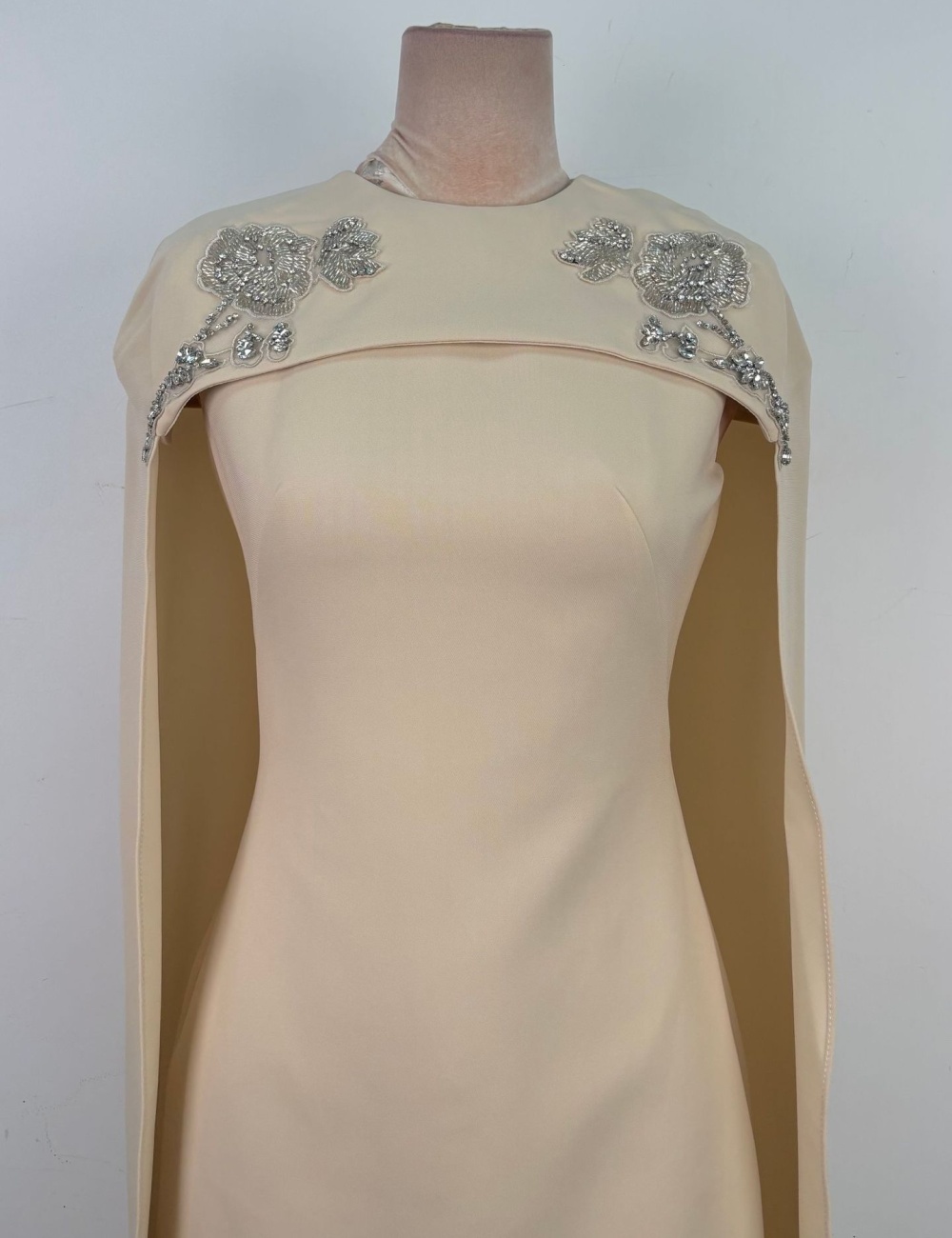 Light luxury temperament long dress beading formal dress
