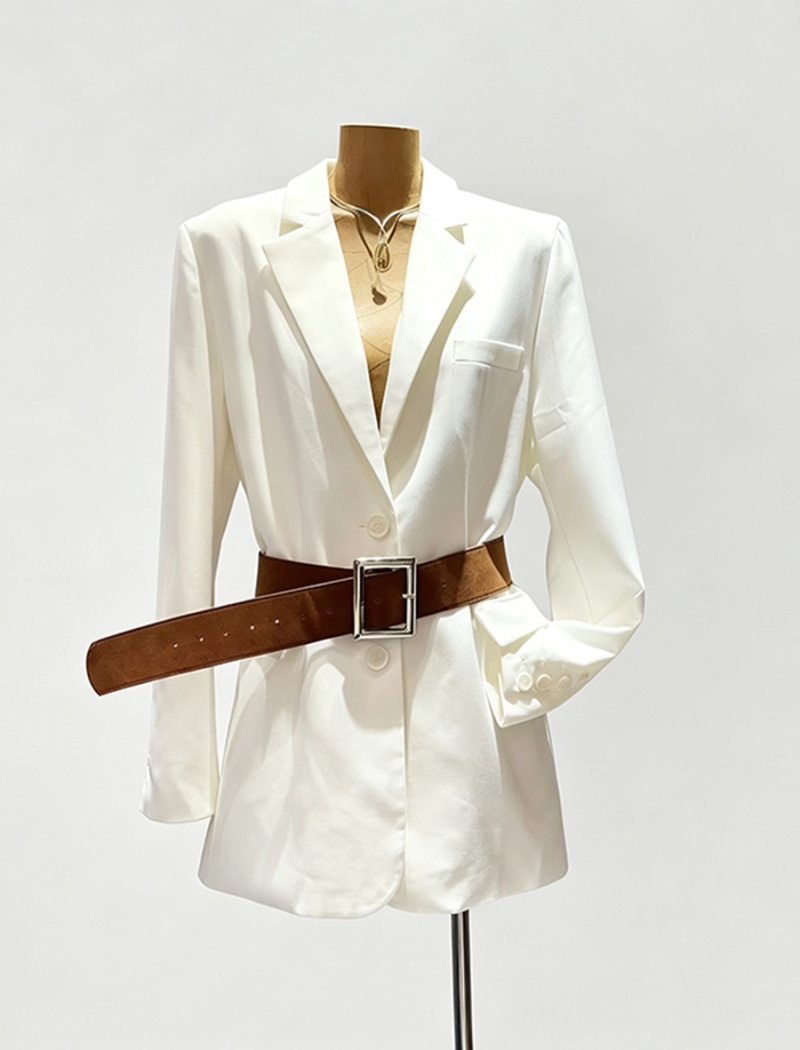 Autumn slim business suit France style coat for women
