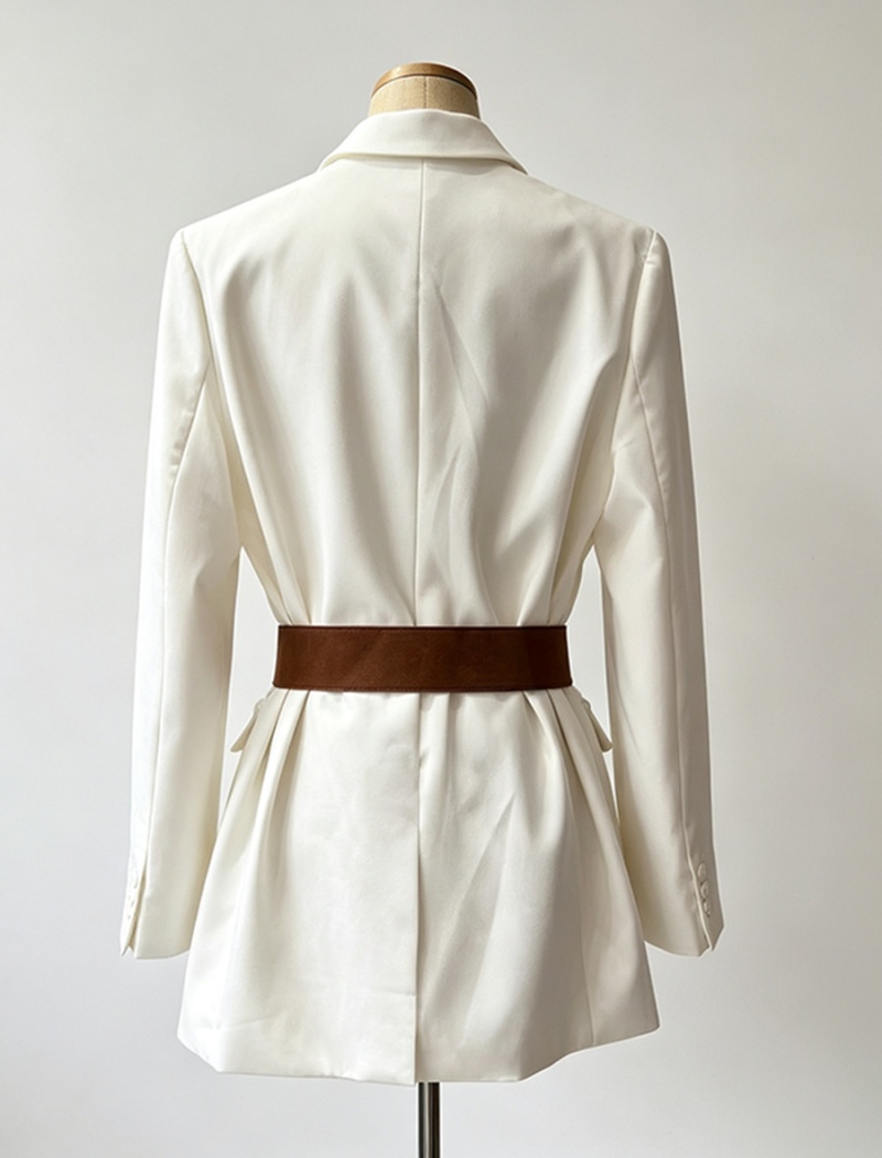 Autumn slim business suit France style coat for women