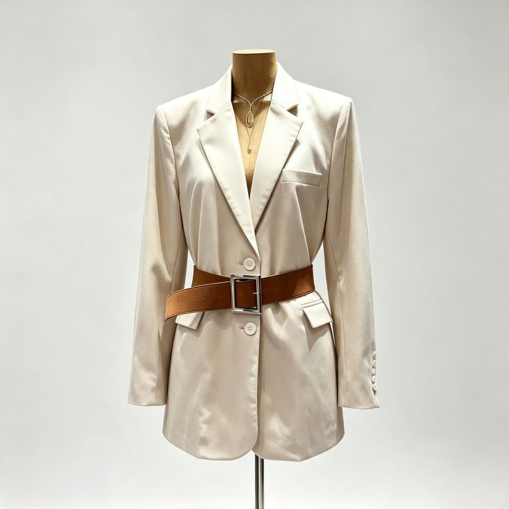 Autumn slim business suit France style coat for women