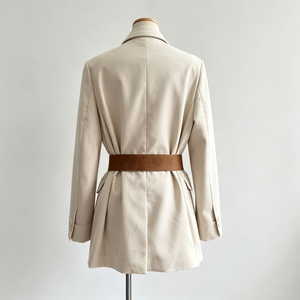 Autumn slim business suit France style coat for women