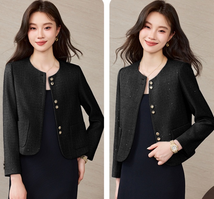 Ladies temperament cardigan chanelstyle slim tops