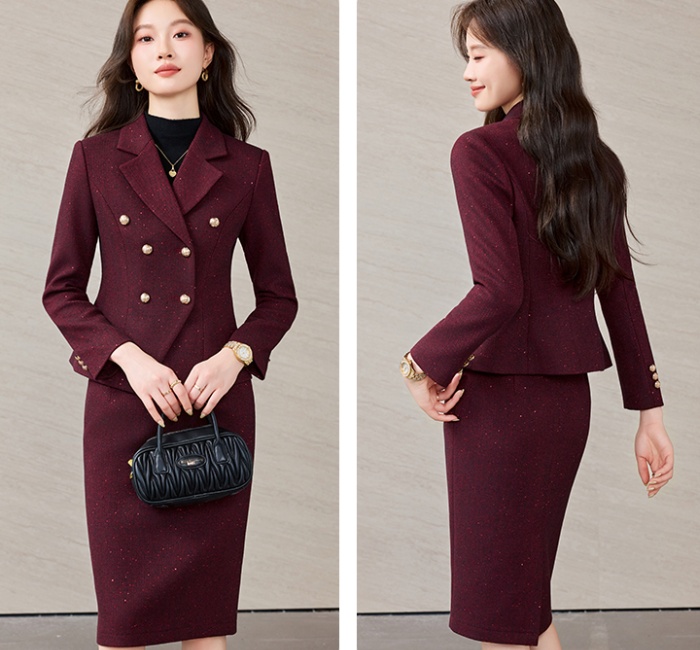 Package hip skirt business suit 2pcs set for women