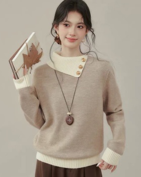 Pullover tops autumn and winter sweater for women