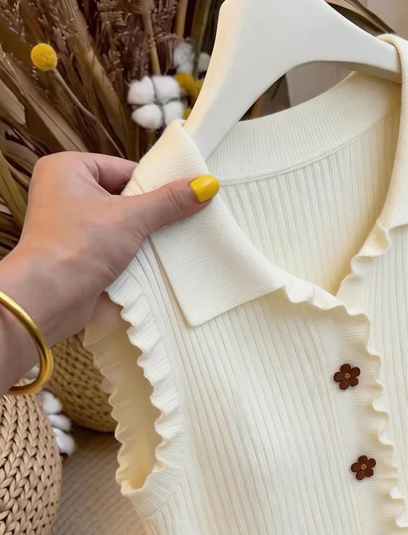 Wears outside sleeveless unique tops sling summer vest