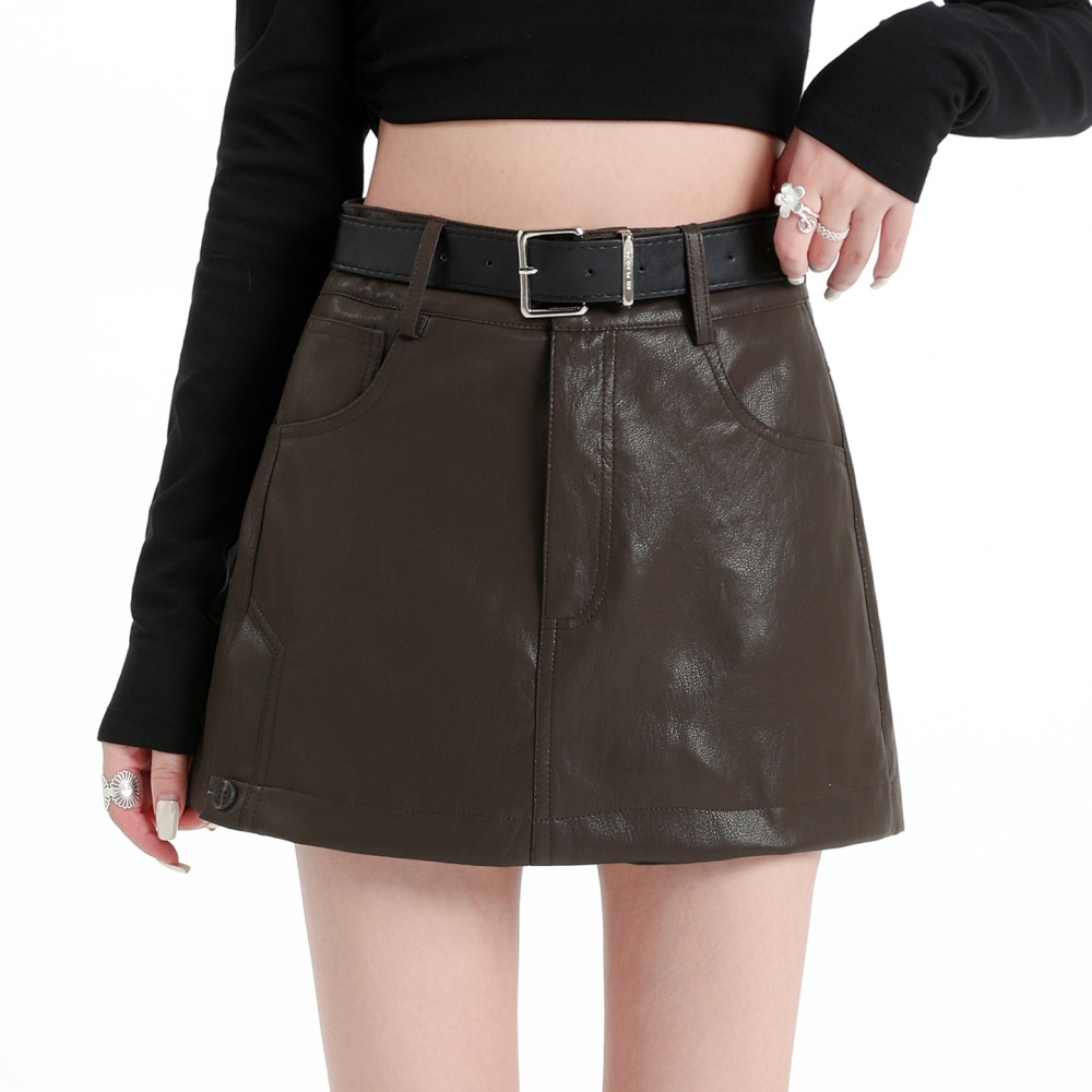 Autumn A-line short skirt retro pants for women