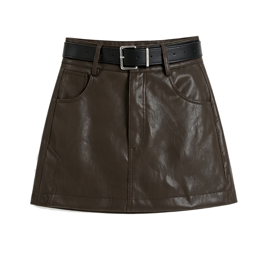 Autumn A-line short skirt retro pants for women