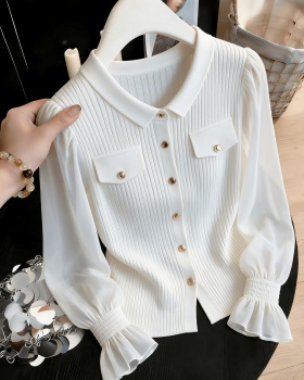 Chanelstyle cardigan knitted coat for women