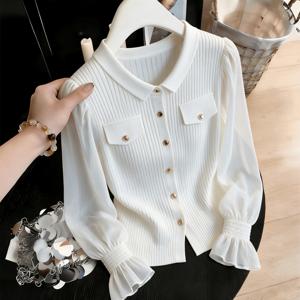 Chanelstyle cardigan knitted coat for women