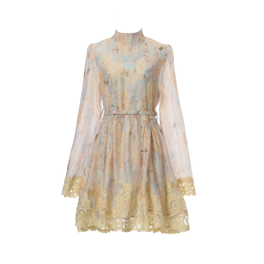 Autumn short long sleeve dress