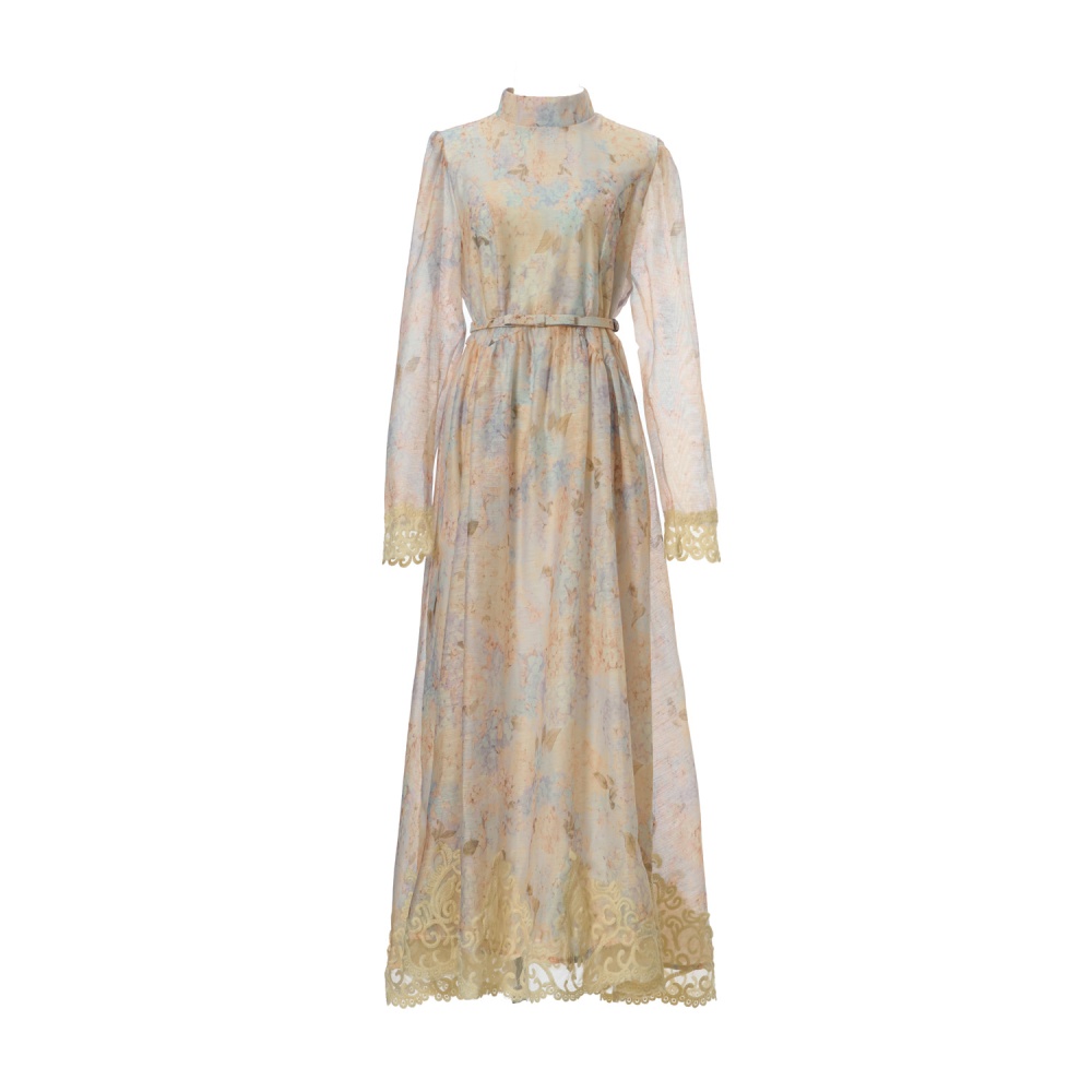 Long autumn long sleeve dress