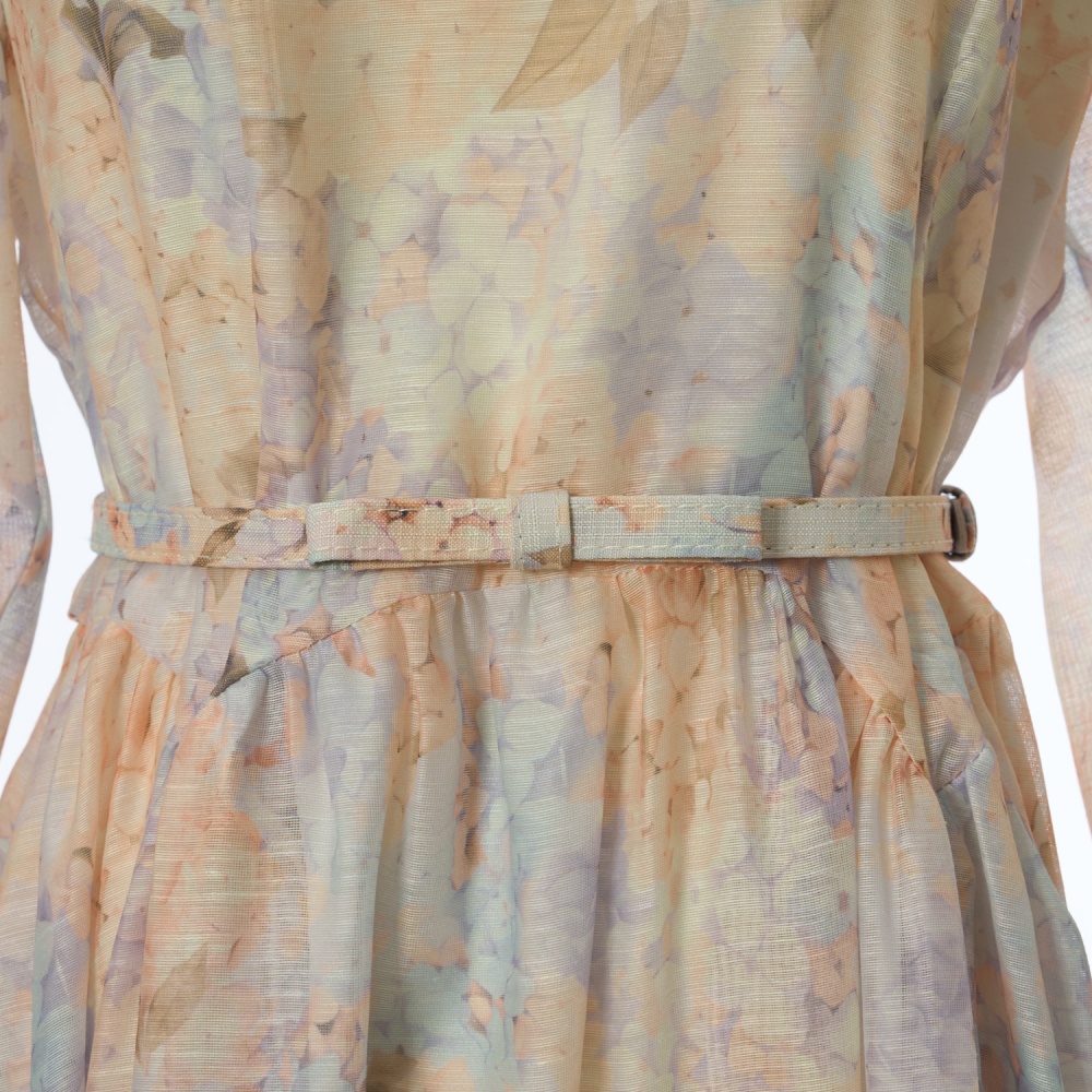Long autumn long sleeve dress
