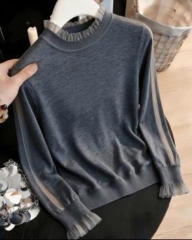 Autumn bottoming shirt knitted tops for women