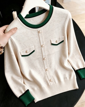 Inside the ride sweater bottoming shirt for women