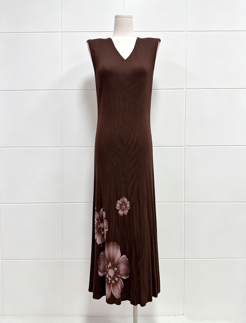 Disk flowers frenum jacket trumpet sleeves dress 2pcs set