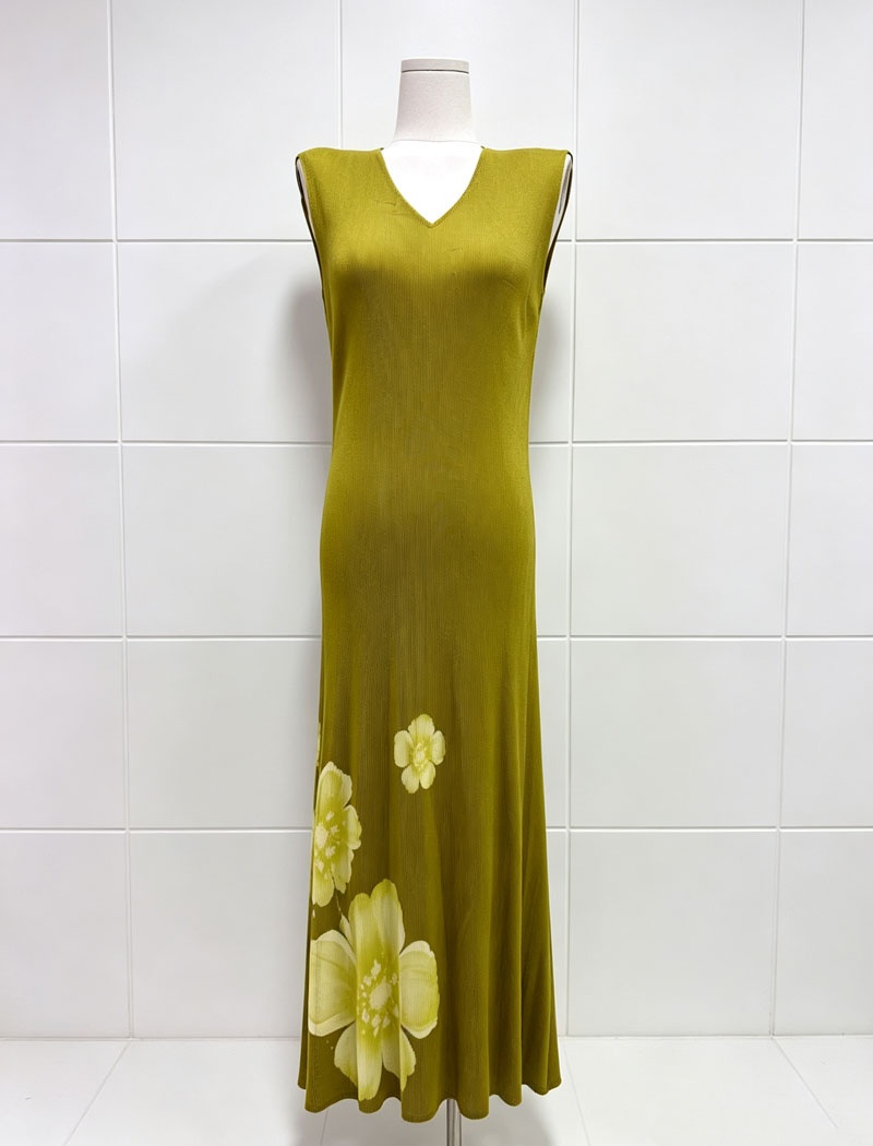 Disk flowers frenum jacket trumpet sleeves dress 2pcs set